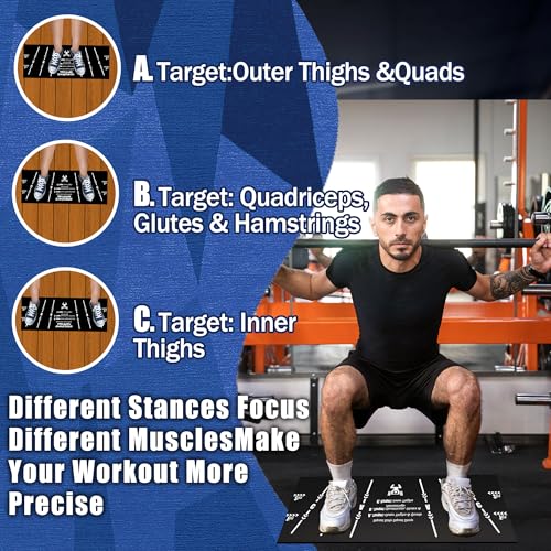 Squat Wedge Block One Piece: Heel Elevated Slant Board for Squats Weightliting Home Gym Squat Wedge - size: 2Pcs: Large