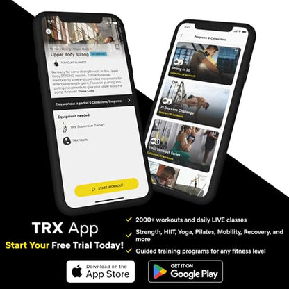 TRX Pro3 Home Gym System – Professional-Grade Suspension Trainer for Strength Training, HIIT, Cardio & Full-Body Workouts, Durable Design with Indoor & Outdoor Anchors