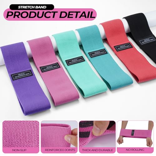Seenelling 18 Pcs Pilates Ring and Ball Bulk Home Pilate Kit - color: Multicolor