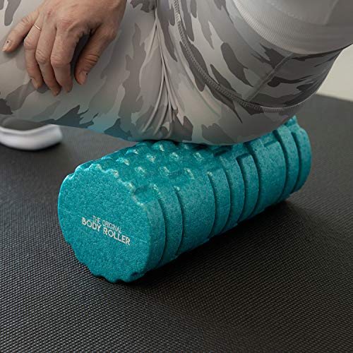 The Original Body Roller High Density Foam Roller for Exercise & Recovery - color: Turquoise