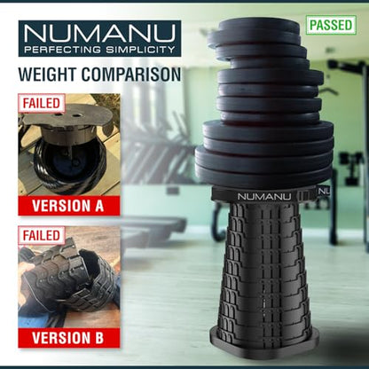 NUMANU XXL Collapsible Stool, 3-in-1 Cushion + Bag, 1000 lbs, Square - size: XXL Square (Stool & 3IN1 Carry Bag)
