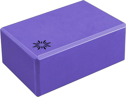 Bulk 4in Foam Yoga Blocks, 10 Pack - color: Purple