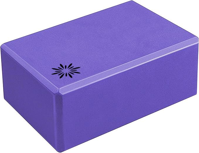Bulk 4in Foam Yoga Blocks, 10 Pack - color: Purple