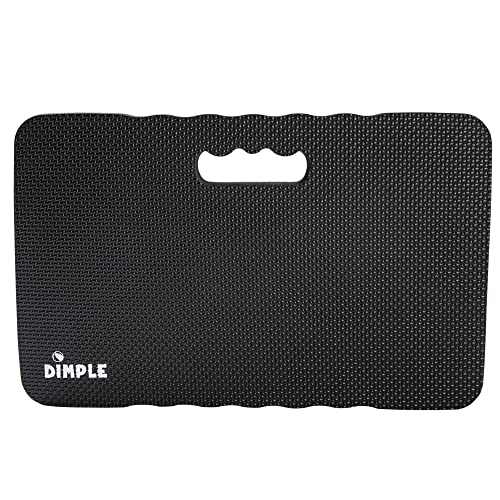 Dimple Kneeling Pad, High Density Thick Foam Comfort Kneeling Mats | for Gardening, Yoga Exercise, Garden Cushions, Knee Pads, Black - color: Black, size: Single