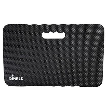 Dimple Kneeling Pad, High Density Thick Foam Comfort Kneeling Mats - color: Black, size: Single