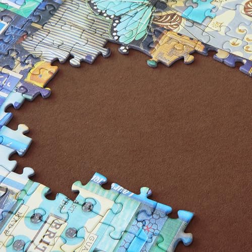 Tilting Puzzle Board with Drawers and Cover, 1000 Piece, 30" x 22", Portable Wooden Jigsaw Puzzle Table for Adults and Kids, 4 Drawers - size: 1000 Tilting Puzzle Board