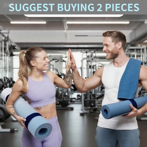Yoga Mat Carrier Strap, Adjustable Thick Straps Sling for Carrying Large Mats, Stretching Band - color: 1pc Slap Band Blue
