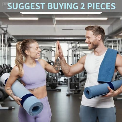 Yoga Mat Carrier Strap, Adjustable Thick Straps Sling for Carrying Large Mats, Stretching Band - color: 1pc Slap Band Blue