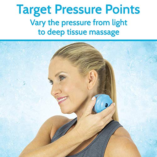 Arctic Flex Cold Massage Roller Ball (2 Pack) - Cryoball Massage Hand Ice