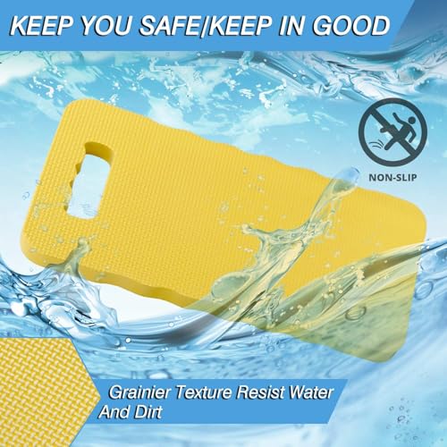 Altdorff Garden Kneeling Pad 3pcs, Extra Wider 8.66“, Kneeling Mat Waterproof with Bright Color Tone, Knee Pads for Gardening, Yoga, House Clean, Repair Work