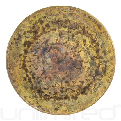 Unlimited Atlantis Gongs - Includes Gong, Mallet & Rope/Unlathed Bronze Gong W/Ancient Look/For Sound Healing, Meditation, & Yoga - size: 12"
