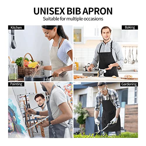 Artist Painting Apron with 2 Pockets Painters Art Aprons Gifts for Women Men - color: Artist