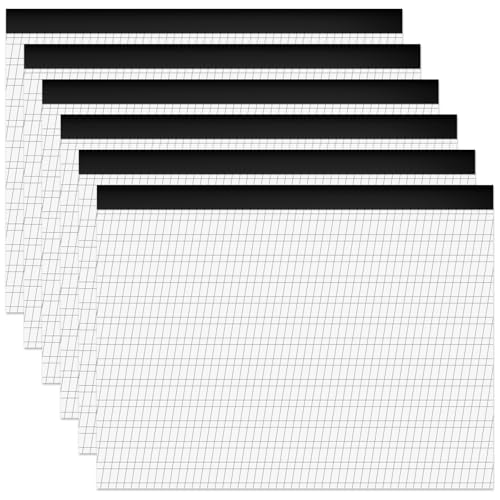 gisgfim 240 Sheets Calligraphy Paper Fountain Pen Paper Calligraphy Practice Pad 12" x 9" Calligraphic Writing Pages with Slanted Grid Letter 19lb Bond (70GSM) for Beginners（6 Pack）