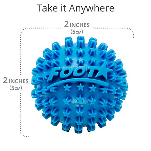 Body Back Foot Star® Massage Ball for Plantar Fasciitis Relief & Recovery - style: Two-Pack
