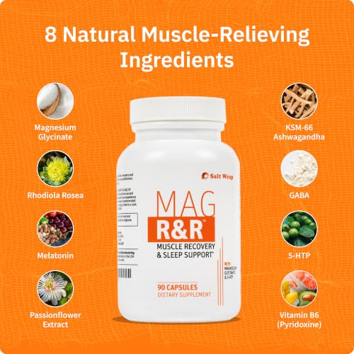SaltWrap Mag R&R Nighttime Muscle Cramp Relief, 90 Caps