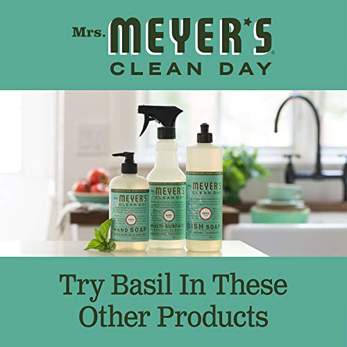 MRS. MEYER'S CLEAN DAY All-Purpose Cleaner Spray, Basil, 16 fl. oz, (Pack of 2) - size: 16 Fl Oz (Pack of 2)