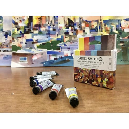 DANIEL SMITH Jansen Chow Master Artist Set II Set 6 Watercolor 5ml Tubes (total 6 pieces) 285610406
