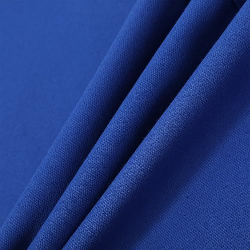 AFUN Chef Aprons for Women Men with Oversized Pockets, 12-Ounce Cotton Canvas Cross Back Water Repellent Apron (Royal Blue) - color: Royal Blue
