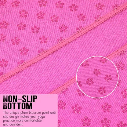 3 Pack Hot Yoga Towels, Hot Pink, 24 x 72 Inches - color: Hot Pink