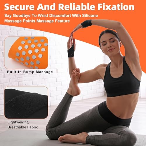 Wrist Brace,Wrist Support for Carpal Tunnel Pain Relief,Ulnar Brace Ultra-Thin Elastic for Tear,Wrist wraps Repetitive Wrist Use Injury,Fits Both Wrists