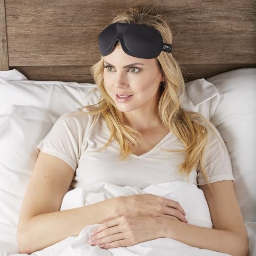 Bucky 40 Blinks No Pressure Eye Mask for Travel & Sleep - color: Black