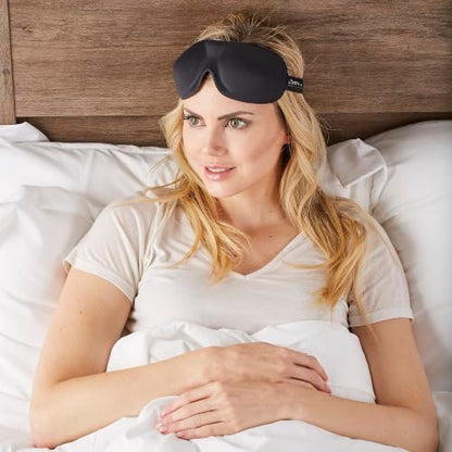 Bucky 40 Blinks No Pressure Eye Mask for Travel & Sleep - color: Black