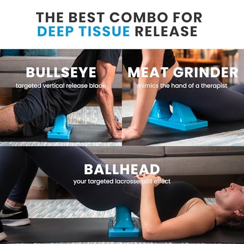 Thrival Deep Tissue Pro, Adjustable Psoas Muscle Release Tool, Blue - color: Blue, size: Thrival Deep Tissue Pro