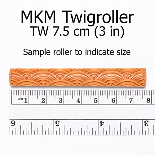 MKM Pottery Tools Wood Twig Rollers for Clay (TW-05 Dance) - color: TW-05 Dance
