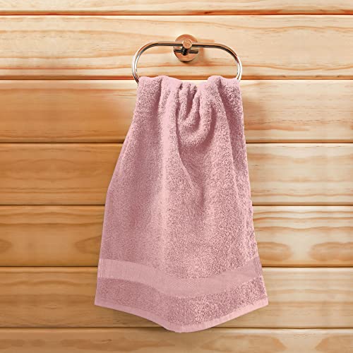 Utopia Towels Salon Towels, Pack of 24, 16x27 in, 100% Cotton, Dusty Pink - color: Dusty Pink, size: 24 Pack