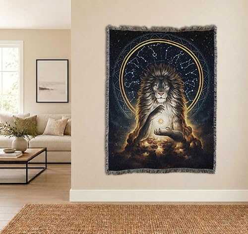 Pure Country Weavers Soulkeeper Blanket by Jonas Jödicke - Gift Tapestry Throw Woven from Cotton - Made in The USA (72x54) - color: Soulkeeper, size: 72x54