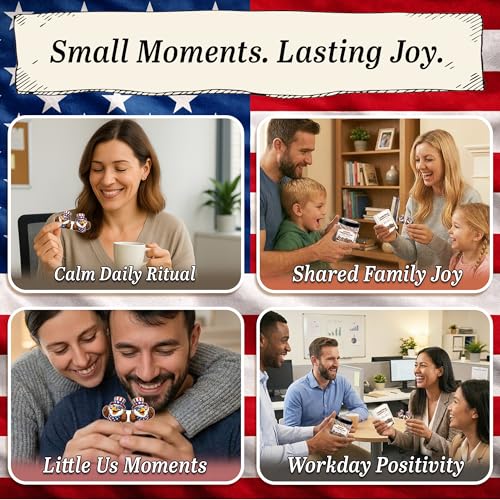 Positive Freedom Jar, 60 Patriotic Affirmation Cards, Gifts for Women & Men - color: KAT-K- Positive Freedom 250