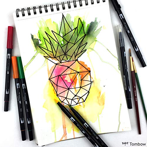 Tombow Dual Brush Pen, ABT, No. 676 (AB-T676) - color: 676 Royal Purple