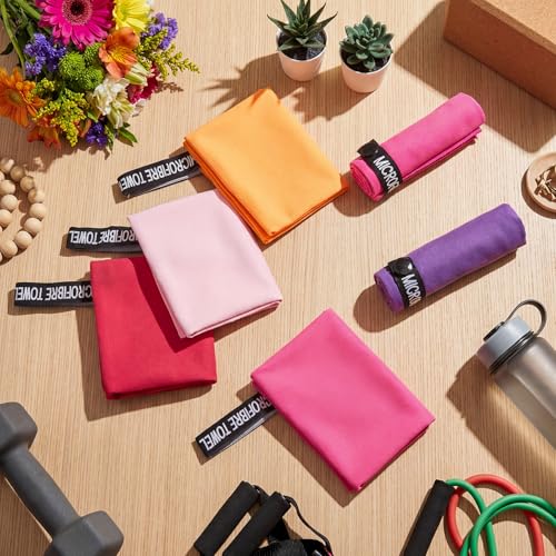 20 Pcs Workout Towels - Gym Sweat Handkerchiefs, Vibrant - color: Vibrant