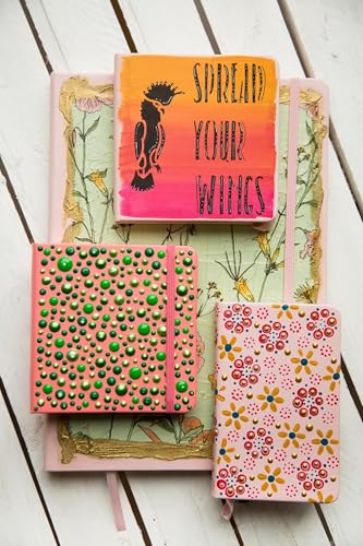 Talens Art Creation Sketchbook, Pastel Pink, 80 Sheets, 3.5 x 5.5 in | Hard-Bound Pocket Notebook, 140 GSM/94 lbs Paper, Acid-Free Cream Blank Paper, Ribbon Bookmark, and Elastic Closure - color: pastel pink, size: 9×14cm