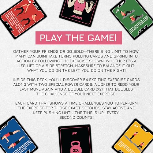 BREAKING LIMITS Workout Cards Deck - Bodyweight Exercise & Pilates Cards - style: Pilates Bar