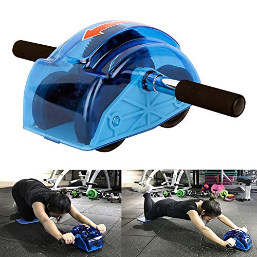 4 Wheel Ab Roller with Ergonomic Grip for Core & Ab Workout, Home Gym