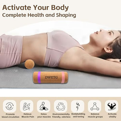 Premium Cork Balance Board for Foot Recovery & Mobility, Professional Foot Strengthening & Balance Training Kit for Plantar Fasciitis Relief, Physical Therapy & Stability - size: Basic version