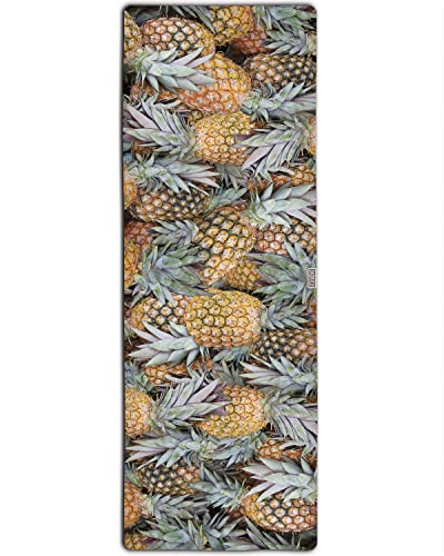 LEUS Yoga ECO Towel - Pineapple Paradise - color: Pineapple Paradise