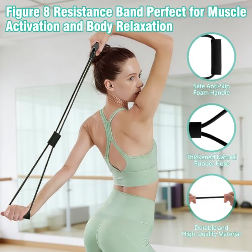 Pilates Kit Equipment, Pilates Ring and Ball for Women Home Workout