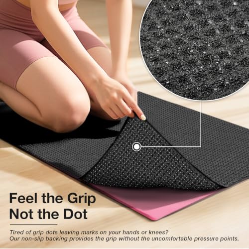 Hot Yoga Mat Towel, Non-Slip Grip Microfiber 24x72in - color: Black, size: 24 inch X 72 inch