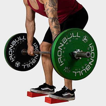 Squat Wedge (Pair) - Optimize Form and Improve Strength & Size - Ramp for Better Mechanics With Barbell, Dumbbell and Bodyweight