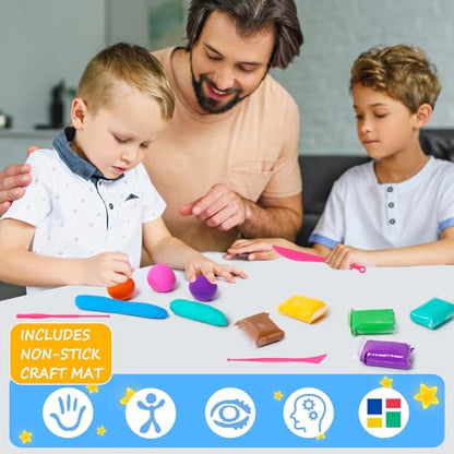 Air Dry Clay Kit, 36 Colors | Modeling Clay