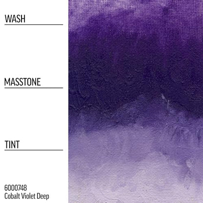Williamsburg Artist Oil Colors, Cobalt Violet Deep, 37 ml Tube | Artist grade oil paint delivering rich texture, high pigment load, and distinctive handmade character. - color: Cobalt Violet Deep, size: 1.25 Fl Oz (Pack of 1)