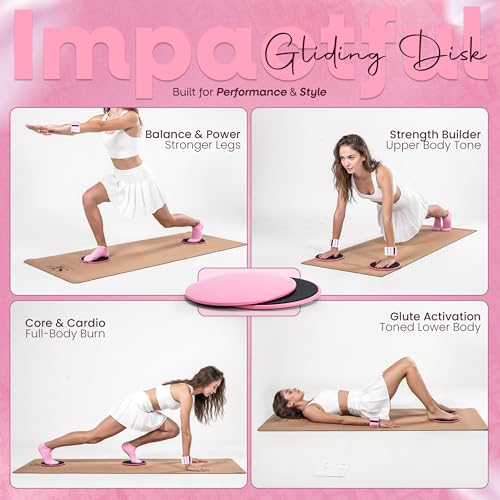 14-Piece Pink Pilates Kit for Women - Ring, Ball, Bands & Blocks | Magic circle, 9.8" ball, 5 bands, sliders, yoga blocks, ankle weights, grip socks, pump, carry bag — pilates home kit