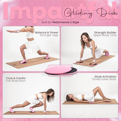 14-Piece Pink Pilates Kit for Women - Ring, Ball, Bands & Blocks | Magic circle, 9.8" ball, 5 bands, sliders, yoga blocks, ankle weights, grip socks, pump, carry bag — pilates home kit