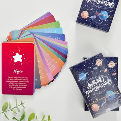 A ART·ZONE 52 Pcs Positive Affirmations Meditation Spiritual Self Care Cards Gifts, 9.7x6 cm Paper Prints - color: 1 Piece