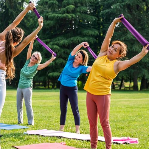 Ring Resistance Bands, X-Heavy Heavy Duty Total Body Fitness Exercise Bands - color: Purple