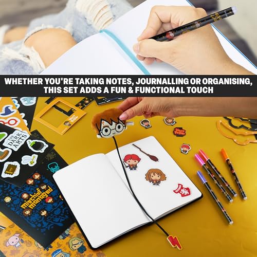 Get Trend Harry Potter Gifts Scrapbook Kit for Girls Boys with Notebook, Stickers, Pens, Bookmarks, Frames, Patches, Art Supplies, Gifts for Kids (Multi Harry Potter) - color: Multi Harry Potter