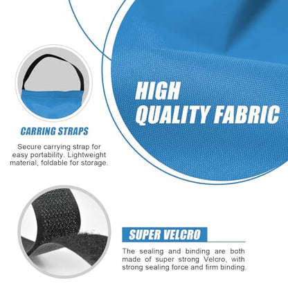 145 LBS Canopy Weights Sand Bags, 4-Pack Sand Bags for Weight Outdoor Advertising Tent Sunshade Fixed Windproof Pop up Canopy Tent Weights (Blue) - color: Blue