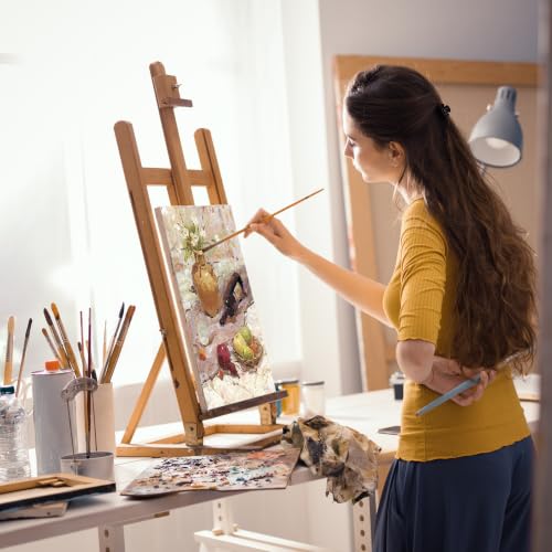 6 Pack Blank Wood Panel Boards for Painting | 6 x 12inch Unfinished Wood Canvas Panels for Crafts, Painting Canvas, DIY Art Projects, Pouring, Arts Use with Oils, Acrylics - size: 6*12inch